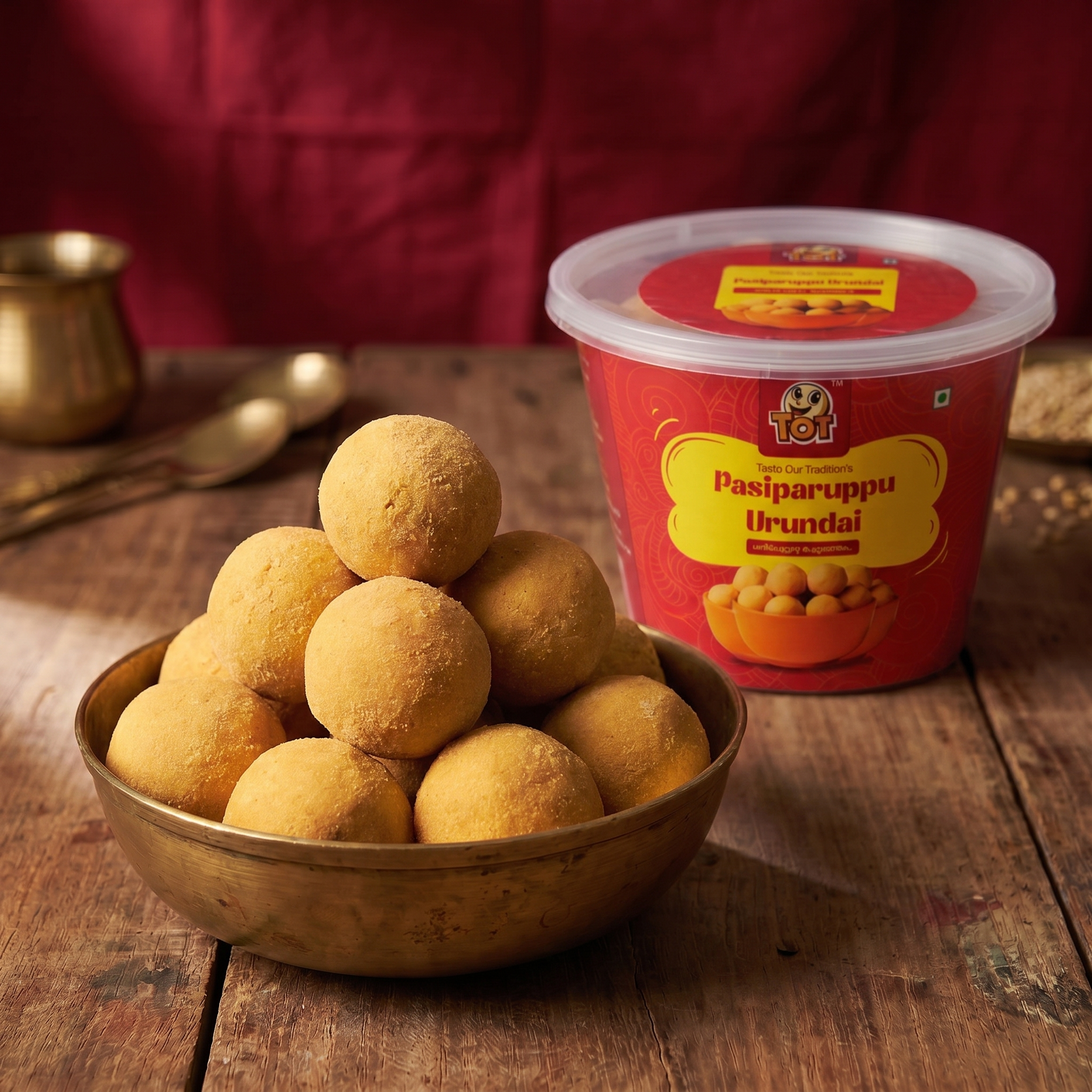 Pasiparuppu urundai -Pack of 200g x 2