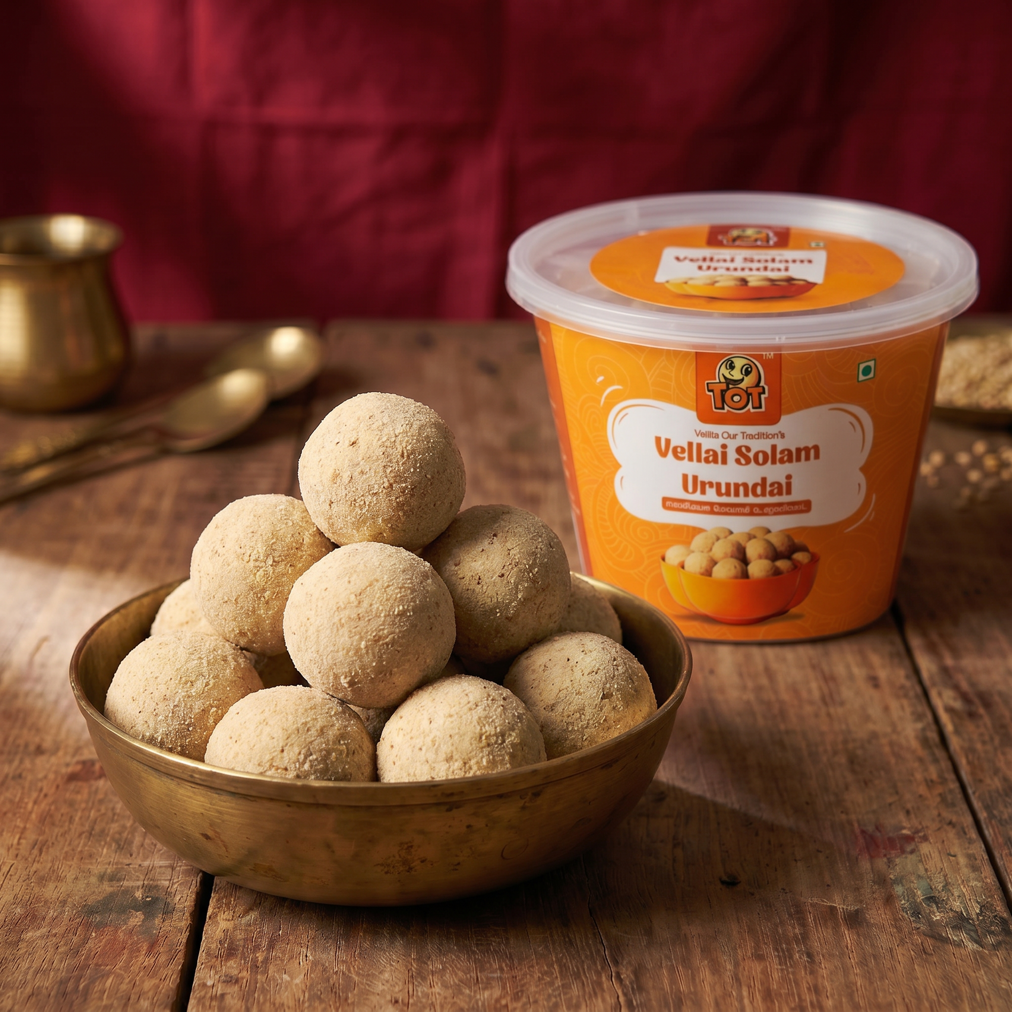 Vellai Solam Urundai -Pack of 200g x 2
